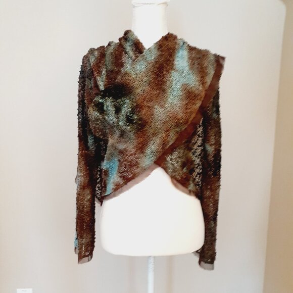 Johnnie Krush Convertible Cardigan/Top - Picture 6 of 14